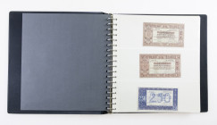 Banknotes Netherlands and Oversea in albums - Netherlands - Album banknotes NL 1-100 Gulden 1928-1997 among which 5 Gulden 1944, 25 Gulden Prinsesje 1...