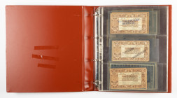 Banknotes Netherlands and Oversea in albums - Netherlands - Very impressive collection Buiten Omloop Gesteld / Cancelled currency aw 1-1938, 1-1943, 2...