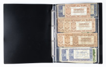 Banknotes Netherlands and Oversea in albums - Netherlands - Collection Netherlands aw. 5 Gulden 1966 replacement UNC, 10 Gulden 1940 Emma, 10 Gulden 1...