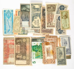 Banknotes Netherlands and Oversea in boxes - Netherlands - Small box holding a nice diversity of Dutch and some foreign notes. (ex collection Vinkenbo...