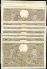 Word Banknotes - Belgium - Banque Nationale de Belgique, 100 Francs = 20 Belgas 1933-1942 (P. 112) - Total 20 pcs in average VF/XF
