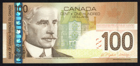 Word Banknotes - Canada - 100 Dollars 2004 Sir Robert Borden (P. 105a) - AU.
