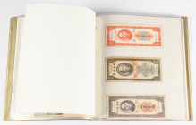 Banknotes world in albums - China - Album banknotes China/Taiwan 1914-1960 among which Jap. Occupation - Total approx. 70 pcs. in various condition