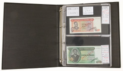 Banknotes world in albums - Congo - Democratic Republic - Lot holding SPECIMEN notes from Congo aw. P. 88s, 92s, 102as, 103as, 104as & Zaire aw. P. 16...