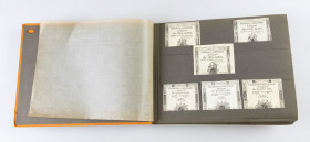 Banknotes world in albums - France - Album banknotes France: assignats among which P. A80, A82, A84, A85, A86 etc. - Total 70 pcs. (ex collection Vink...
