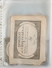 Banknotes world in albums - France - Album banknotes France: assignats 500 Livres 1794 P. A77 (18 ex.) and 10.000 Francs 1795 P. A82 (18 ex.) with dif...