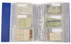 Banknotes world in albums - France - French Assignats, Energency & Local currency in interesting lot