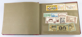 Banknotes world in albums - Germany - Collection in 3 Lieban Albums with Emergency banknotes (Notgeld, Reutergeld, Inflation) Germany & Austria, over ...