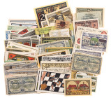 Banknotes world in albums - Germany - Collection with German Notgeld/Emergency money. approx. 165 pcs.