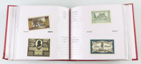 Banknotes world in albums - Germany - Collection Germany including emergency money, over 160 pcs.