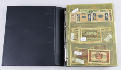 Banknotes world in albums - Germany - Emergency Notes - German Emergency Money , Verkehrsausgaben, Reutergeld collection in 4 albums all collected by ...