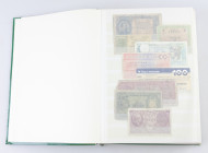Banknotes world in albums - Germany - Emergency Notes - Collection of mainly emergency notes, added some world banknotes. Total approx. 500 pcs. (ex c...
