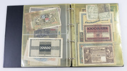 Banknotes world in albums - Germany - Emergency Notes - German Private Emergency Money collection among wich Chemnitz, Crefeld, Jlmenau, Thüringen, Go...