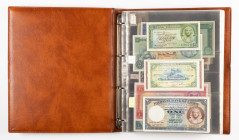 Banknotes world in albums - World - Impressive collection of better mainly UNC notes aw. Egypt (aw P. 10, 22, 28, 29, 30, 31, 32, 37, 40, 41 etc), USA...