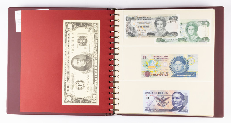 Banknotes world in albums - World - Collection of mainly UNC world currency aw. ...