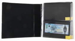 Banknotes world in albums - World - Dealer Stockbook by alphabet holding approx. 300 mainly UNC World Currency from Philippines to Singapore, differen...