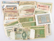 Banknotes world in boxes - Germany - cigar box mainly filled with German inflation notes.