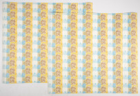 Banknotes world in boxes - Ukraine - National Bank of Ukraine, 2x uncut sheet with 60 banknotes each of 1 Hryvnia 2014 (P. 116Ac) in uncirculated cond...