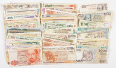 Banknotes world in boxes - Western Europe - Lot with c. 120 banknotes Western Europe and Euro countries