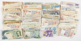 Banknotes world in boxes - Western Europe - Lot with c. 260 banknotes Western Europe and Euro countries