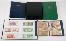 Banknotes world in boxes - World - Lot holding 8 albums world banknotes including Netherlands, Indonesia, Germany, Yugoslavia, Belgium, Austria etc.