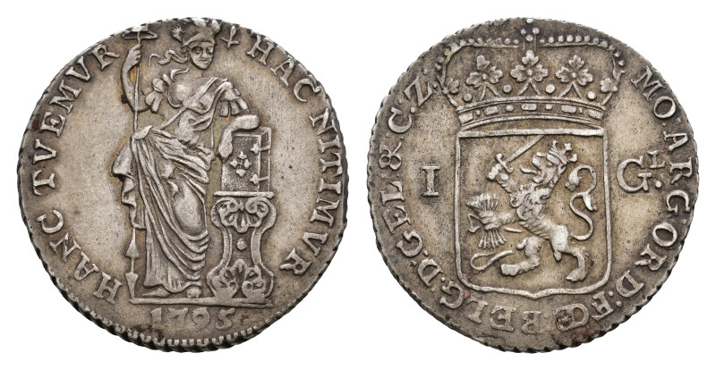 Bataafse Republiek (1795-1806) - Gelderland - 1 Gulden 1795 (Sch. 89 / Delm. 117...