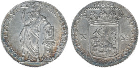 Bataafse Republiek (1795-1806) - Utrecht - X Stuiver 1795 (Sch. 102 / Delm. 1203) - 5.30 gram - XF/UNC