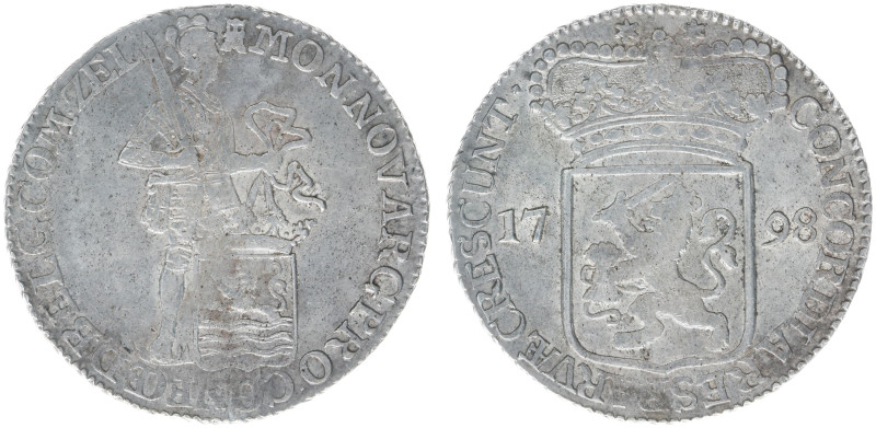 Bataafse Republiek (1795-1806) - Utrecht - Zilveren Dukaat 1798 (Sch. 67 / Delm....