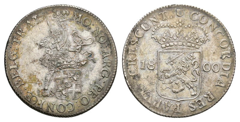 Bataafse Republiek (1795-1806) - Utrecht - Zilveren Dukaat 1800 (Sch. 69 / Delm....