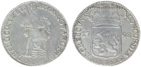 Bataafse Republiek (1795-1806) - Zeeland - Zilveren Dukaat 1798 (Sch. 63 / Delm. 976/R1) - VF/XF