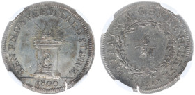 Bataafse Republiek (1795-1806) - Ontwerpen (Proefmunten) voor het Bataafs Gemenebest - 5 Stuivers 1800 - Pattern for the new National coinage by J.G. ...