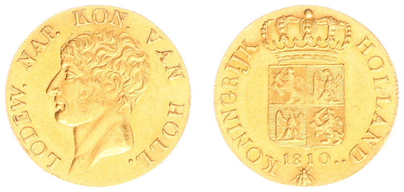 Koninkrijk Holland (Lodewijk Napoleon 1806-1810) - Gouden Dukaat 1810 - 3e type ...