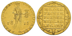 Koninkrijk NL Willem I als Soeverein-vorst (1813-1815) - Gouden dukaat 1815 (Sch. 201) - VF