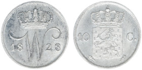 Koninkrijk NL Willem I (1815-1840) - 10 Cent 1828 U (Sch. 308) - XF