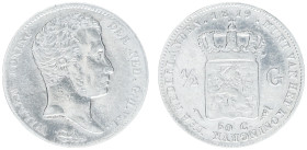 Koninkrijk NL Willem I (1815-1840) - ½ Gulden 1819 U (Sch. 280) - VF-