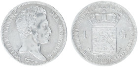 Koninkrijk NL Willem I (1815-1840) - 1 Gulden 1820 U (Sch. 260) - VF
