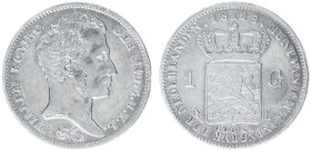 Koninkrijk NL Willem I (1815-1840) - 1 Gulden 1829 B (Sch. 271) - F/VF