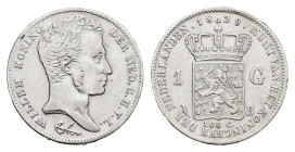 Koninkrijk NL Willem I (1815-1840) - 1 Gulden 1829 B (Sch. 271) - VF