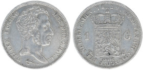 Koninkrijk NL Willem I (1815-1840) - 1 Gulden 1829 B (Sch. 271) - VF+