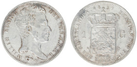 Koninkrijk NL Willem I (1815-1840) - 1 Gulden 1837 (Sch. 268) - VF