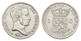 Koninkrijk NL Willem I (1815-1840) - 1 Gulden 1837 (Sch. 268) - VF