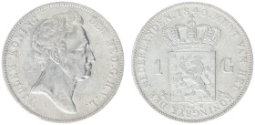 Koninkrijk NL Willem I (1815-1840) - 1 Gulden 1840 (Sch. 278) - VF+