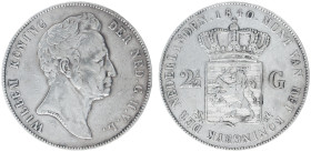 Koninkrijk NL Willem I (1815-1840) - 2½ Gulden 1840 (Sch. 257) - VF-