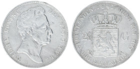 Koninkrijk NL Willem I (1815-1840) - 2½ Gulden 1840 (Sch. 257) - VF, small rim nick