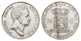 Koninkrijk NL Willem I (1815-1840) - 2½ Gulden 1840 (Sch. 257) - 24.97 gram - polished - VF+