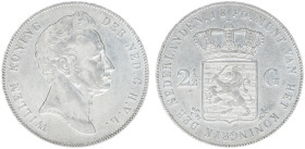 Koninkrijk NL Willem I (1815-1840) - 2½ Gulden 1840 (Sch. 257) - a.XF