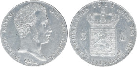 Koninkrijk NL Willem I (1815-1840) - 3 Gulden 1818 U (Sch. 240/S) - good VF