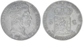 Koninkrijk NL Willem I (1815-1840) - 3 Gulden 1819 U (Sch. 241) - VF