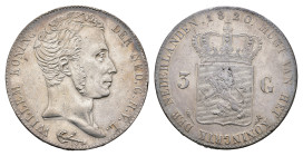 Koninkrijk NL Willem I (1815-1840) - 3 Gulden 1820 U (Sch. 242) - XF-