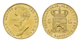 Koninkrijk NL Willem I (1815-1840) - 5 Gulden 1826 B (Sch. 197) - Gold - VF/XF
